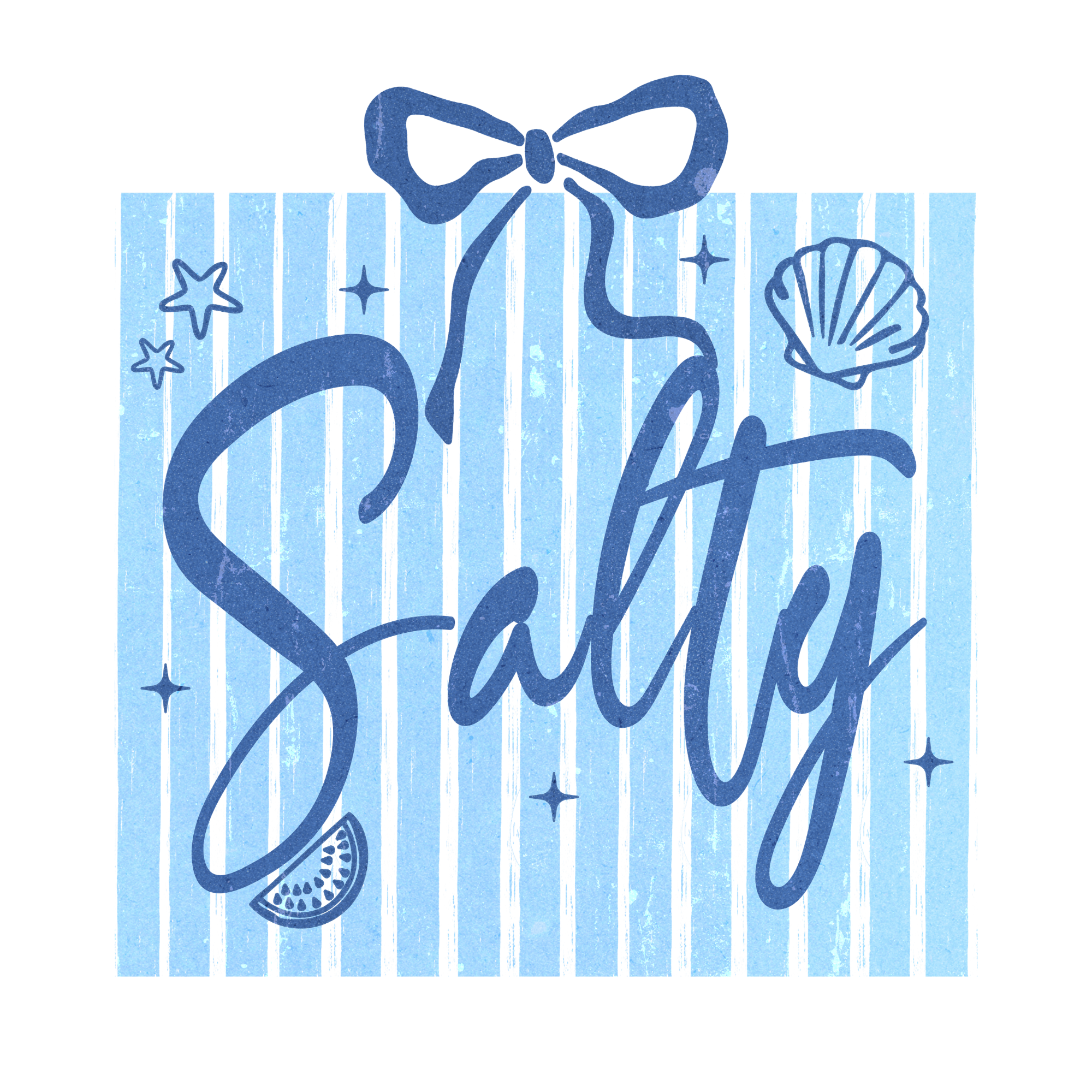 Salty-Blue Bow