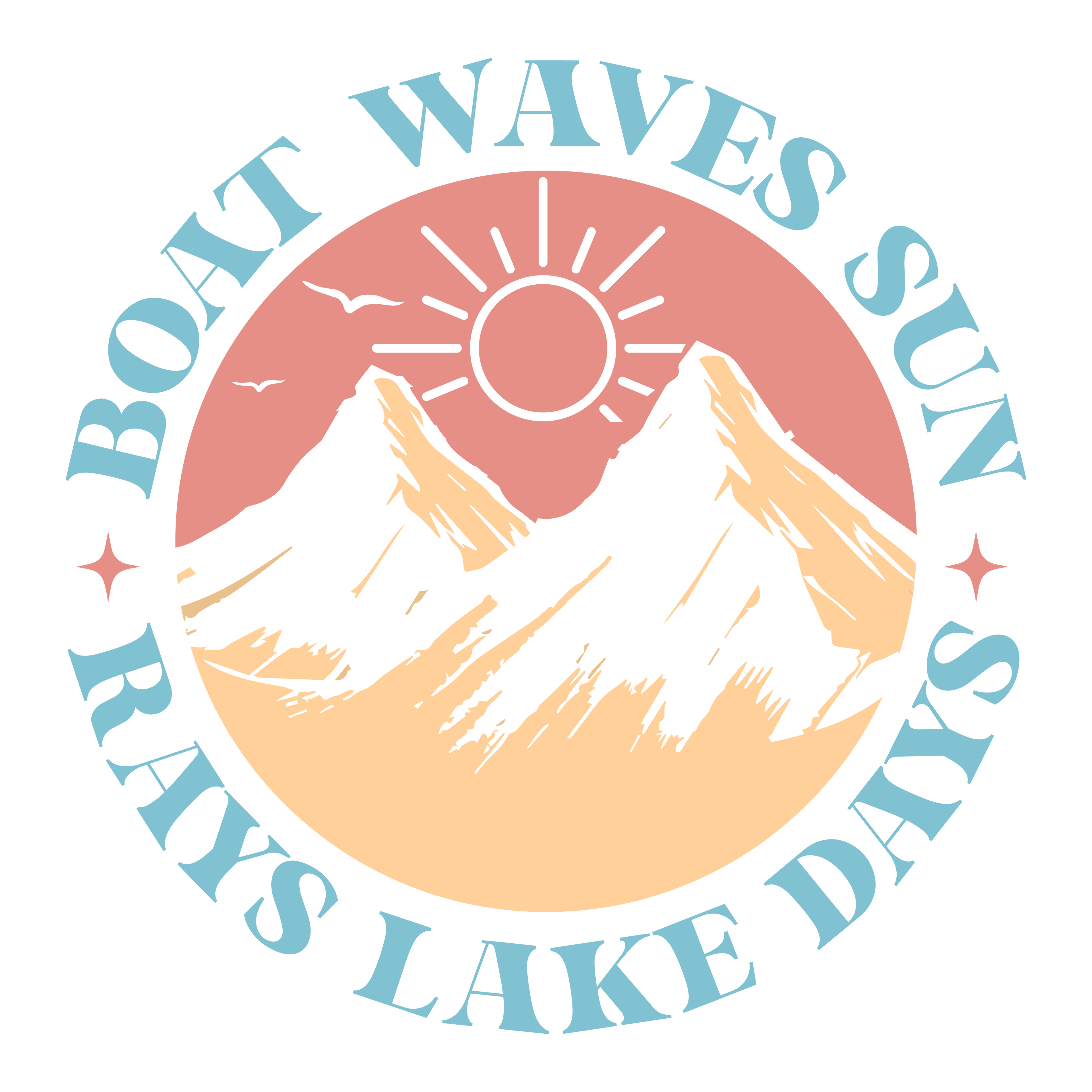 Boat Waves Sun Rays 7
