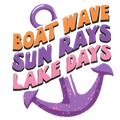 Boat Waves Sun Rays 3