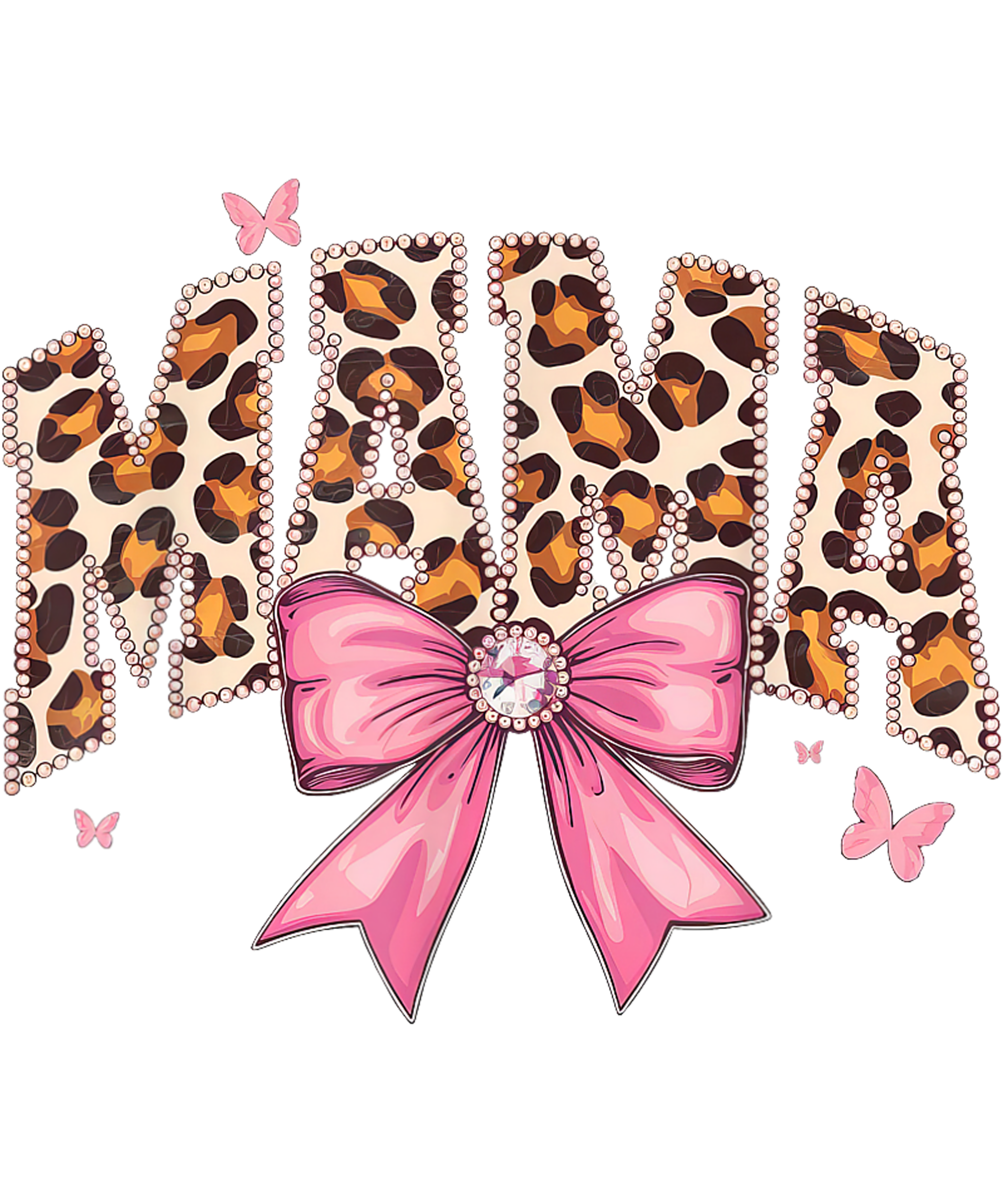Leopard Bow MAMA