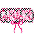 Pink Checkered MAMA