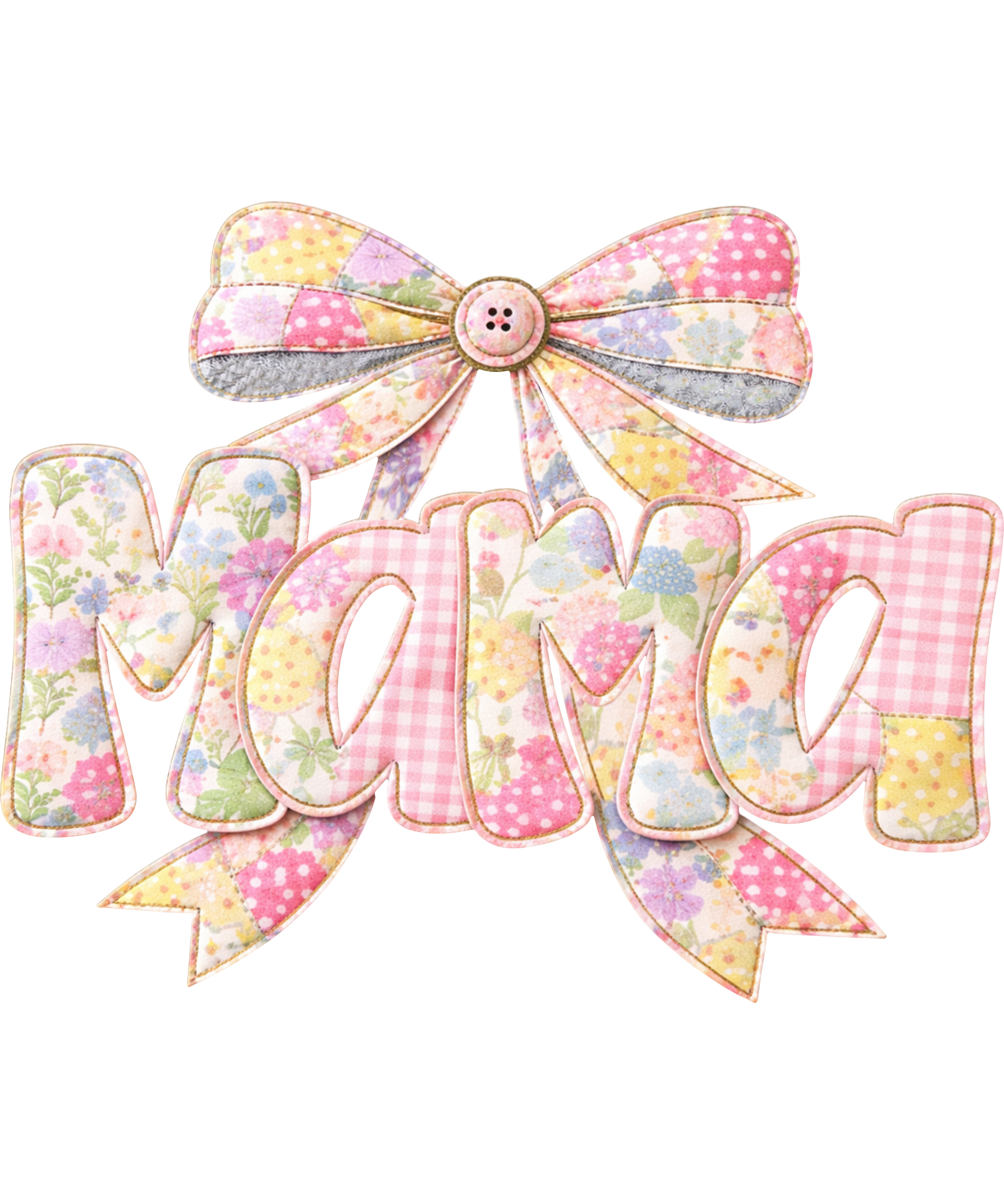 Pink Patchwork MAMA