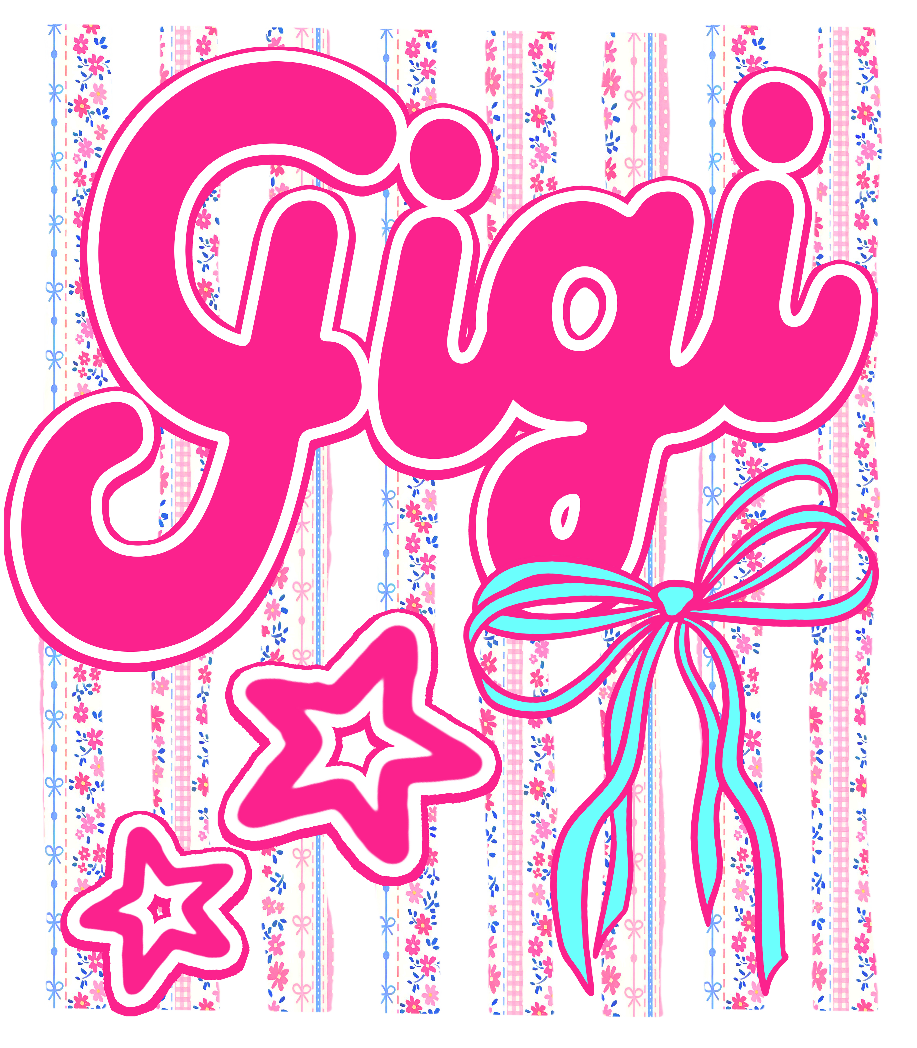 Pink Striped GIGI